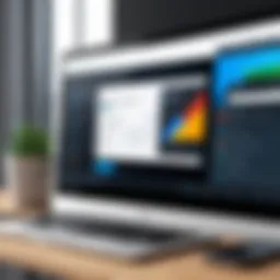 Visual representation of OperaGX browser interface showcasing ad blocker feature