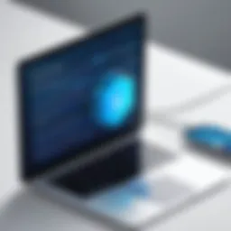 Illustration of digital privacy concepts