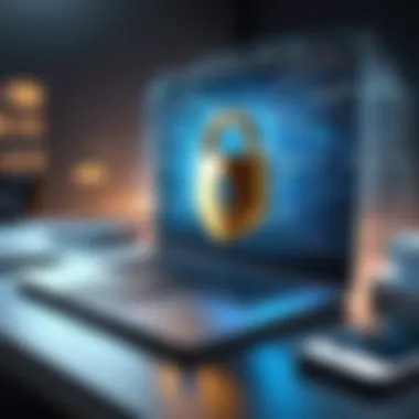The Significance of Digital Security in Recovery Emails Conceptual illustration of digital security