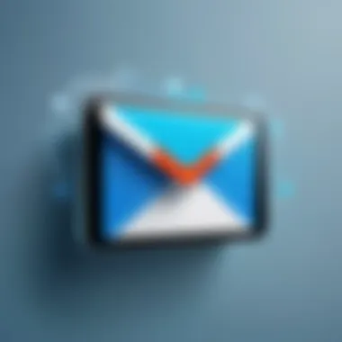 Illustration of an email notification