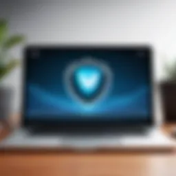 Visual representation of VPN technology