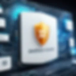 A visual representation of white label antivirus software architecture.