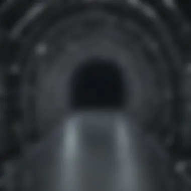Virtual Private Network Tunnel Illustration Virtual Private Network Tunnel Illustration