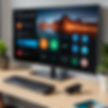 Navigating Firestick VPN Settings User interface of Firestick showcasing VPN options