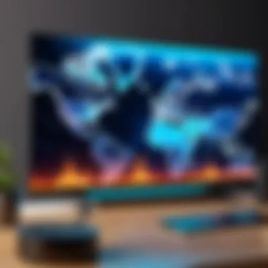 Unlocking Global Content with VPN on Firestick Illustration of global streaming access via VPN