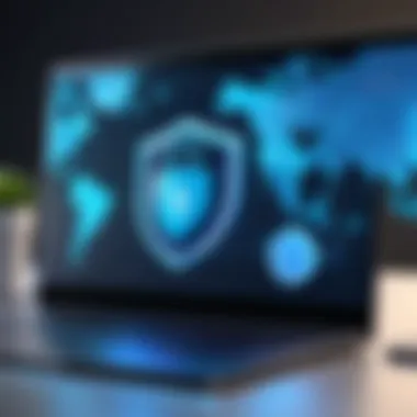 Online Privacy Protection with Veepn VPN Visualization of online privacy protection