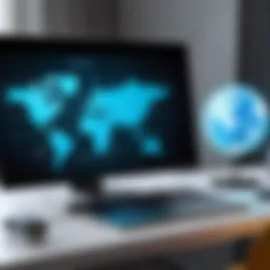 How VPNs Work to Overcome Content Barriers Illustration of a VPN connection to bypass geo-restrictions