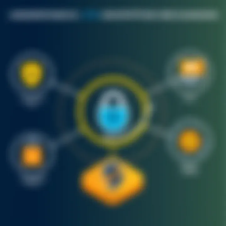 Understanding VPN Encryption Mechanisms Diagram illustrating VPN encryption process
