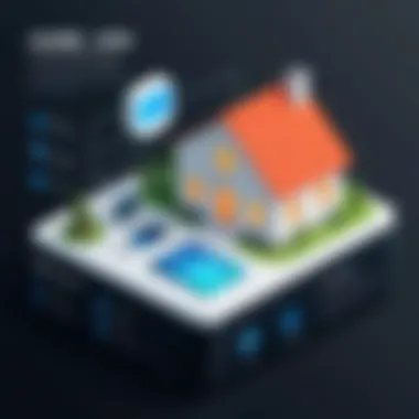 Implementation Guide for Home VPN Infographic illustrating steps for implementing VPN in a home