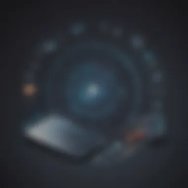 Optimization Tips for VPN Speed Illustration demonstrating VPN optimization techniques