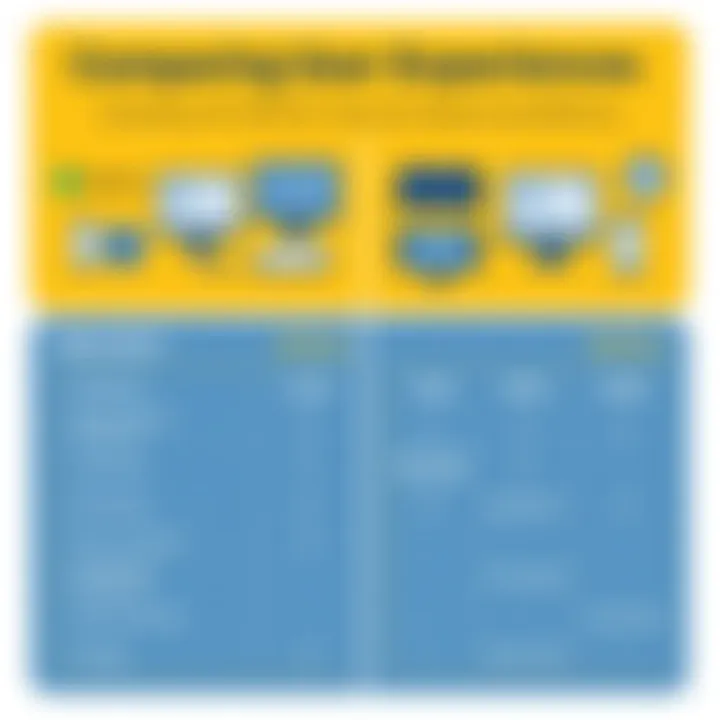 Comparison chart of user experiences with VPN Pro