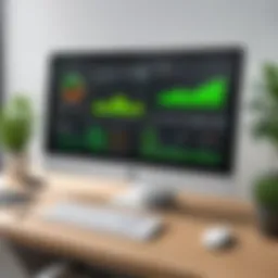 Visual representation of Webroot Antivirus dashboard showcasing its user-friendly interface.