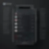 Secure messaging interface of Wickr Me