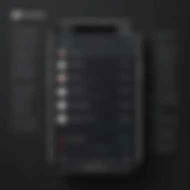 Wickr Me: Secure Messaging Interface Secure messaging interface of Wickr Me