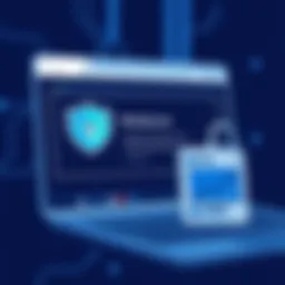 Overview of Windscribe VPN extension interface on Chrome