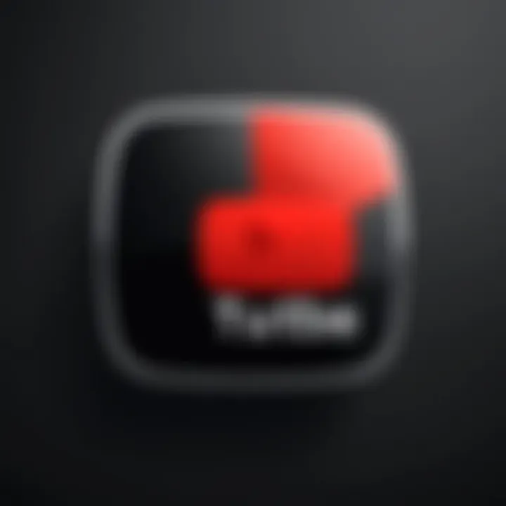 YouTube Premium logo in a sophisticated design