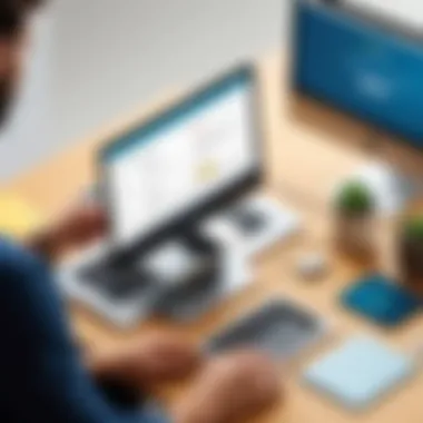 Effortless Cross-Device Syncing Functionality Cross-Device Syncing Concept Art