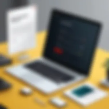Seamless User Experience Design User-Friendly Interface Illustration